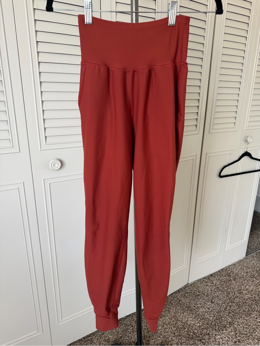 Old Navy Rust High-Waist Jogger Pants